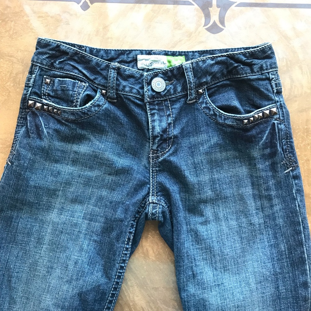 Adorable Aeropostale blue jeans, size 5/6 💙 EUC